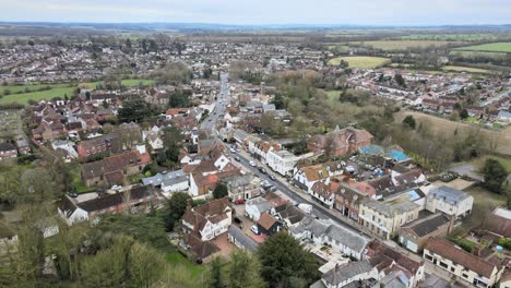 Chipping-Ongar-Essex-HIgh-POV-Aerial-footage