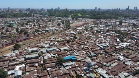 Schlechte-Wohnsiedlung-Von-Kibera-Kenia-Nairobi