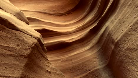 Detailed-close-up-shot-of-Antelope-Canyon-Wall