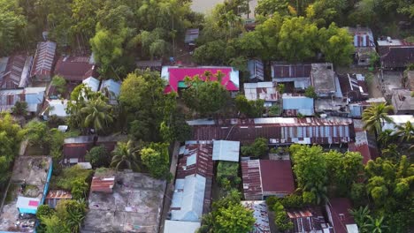 Aerial-top-view-of-tin-shed-slum-houses-community-in-Bangladesh