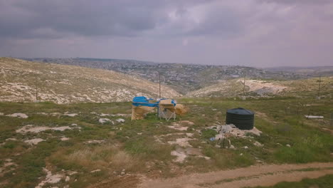 Antenne-Der-Israelischen-Landschaft-Am-Westjordanland-Efrat-005