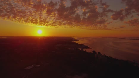 orange-and-red-sunrise-Aerial-view