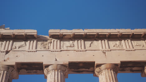 Antike-Ruinen-Im-Griechischen-Tempel-In-Athen