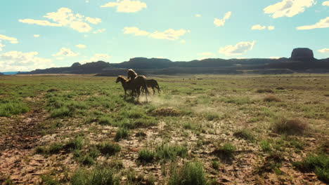 Beautiful-Drone-Footage-of-Wild-Horses-in-Arizona