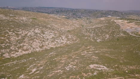 Aerial-of-Israeli-Landscape-at-West-Bank-Efrat-008