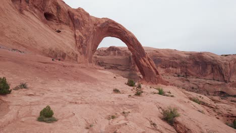 Corona-Arch-Arches-Nationalpark-Moab-Utah-Drohnenaufnahmen-Aus-Der-Luft
