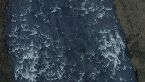 Luftaufnahme-Von-Oben-Nach-Unten-Mit-Blick-Auf-Den-Skógafoss-Wasserfall-Island
