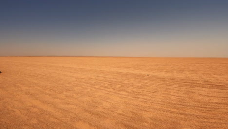 Egyptian-Safari-Desert,-Hurghada-Egypt-Adventure-Trip-in-the-Dunes,-Sand,-Wide-Horizon