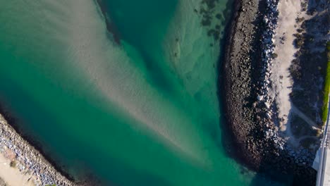 Drone-view-of-Carlsbad-Lagoon-shoreline