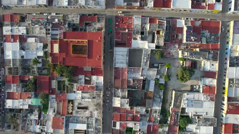 aerial-view-of-the-center-of-the-city-of-campeche