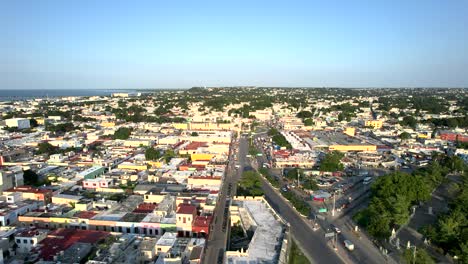 Vista-Inversa-De-La-Muralla-Original-De-Campeche-Atacada-Por-Piratas