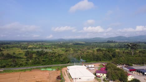 Industrial-buildings-in-Ghanaian-countryside