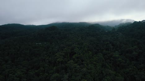 Drone-shot-of-rural-area-landscape