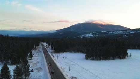 Captivating-Sunset-Over-the-Canadian-Rockies-Along-Highway-93-in-the-East-Kootenays-in-British-Columbia