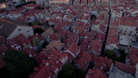 revealing-aerial-shot-of-the-old-town-of-Dubrovnik