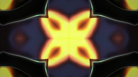 Kaleidoskop-Mit-Bunten-Neonlichtern---Animation