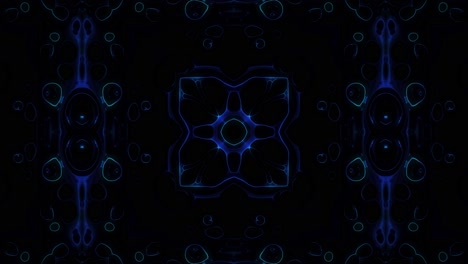 Kaleidoscope-Pattern-With-Colorful-Neon-Lights