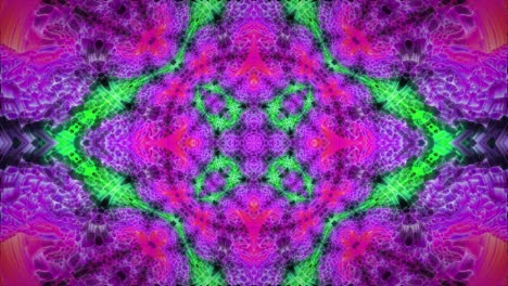 Beautiful-Multicolor-Kaleidoscope-Pattern---animation