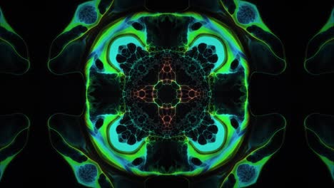 Buntes-Kaleidoskop,-Das-Muster-Und-Textur-Wiederholt