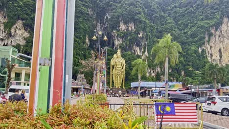 Batu-Cave,-Gombak,-Kuala-Lumpur-Malaysia-Batu-Caves-hindu-God-Shiva-Temple-In-kuala-Lumpur-Malaysia