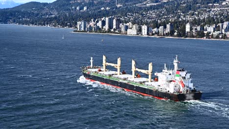 Vancouver's-Gateway-to-the-World:-A-Container-Ship-Begins-Its-Journey-from-the-Harbour-Terminal