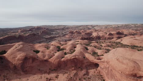 Drone-Footage-Flying-over-southwest-USA-Utah-Arizona-Nevada-Rocks-Desert