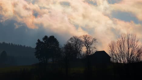 The-Beauty-of-Bruchhausen:-A-Time-lapse-of-the-Silhouette-Landscape-at-Sunrise-Sauerland