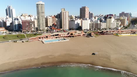 The-largest-beach-in-Mar-del-Plata-city