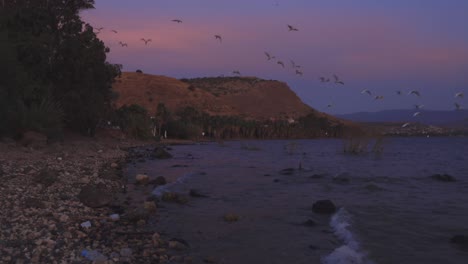 Mar-De-Galilea-Al-Amanecer-En-Israel