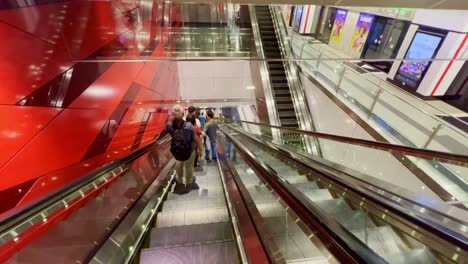 Stair-and-escalators-in-a-public-area---Pov-perspective