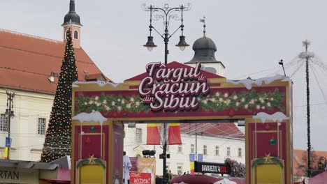 Christmas-Market-Entrance-From-Sibiu