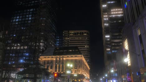 Modern-Boston-Center-Cityscape-By-Night