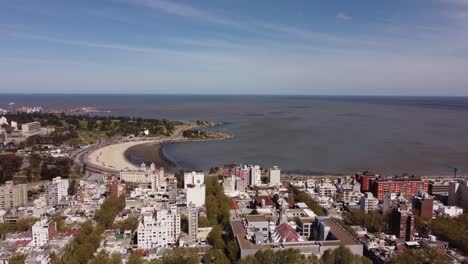 Montevideo-city-and-coastal-area,-Uruguay
