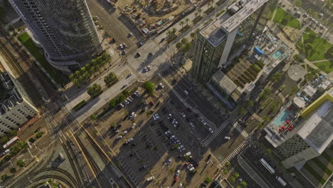 San-Diego-California-Aerial-v88-flyover-condominium-in-downtown,-birds-eye-view-overlooking-at-the-construction-site-of-radd-research-and-development-district---Shot-with-Mavic-3-Cine---September-2022