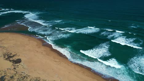 Sandstrand-Bucht-Meerküste-In-Queensland,-Nsw,-Und-Victoria,-Australien