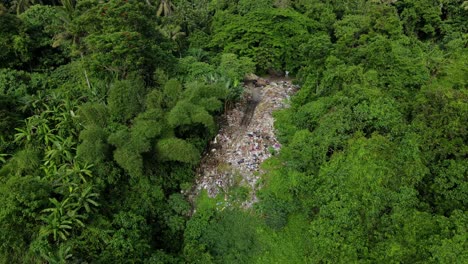 Heap-Of-Garbage-Dump-In-The-Middle-Of-Rainforest-Mountain