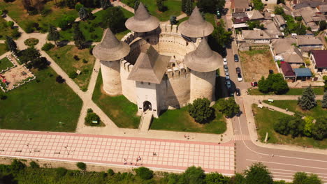 Cinematic-Drone-shot-of-Soroca-Fortress