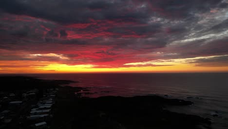 Sonnenaufgang-In-Anna-Bay-Port-Stephens-Australien