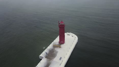 An-Ice-storm-melting-into-a-Heatwave-in-mid-winter-near-a-lighthouse