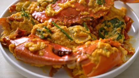 Gebratene-Krabben-Mit-Currypulver---Meeresfrüchte-Art