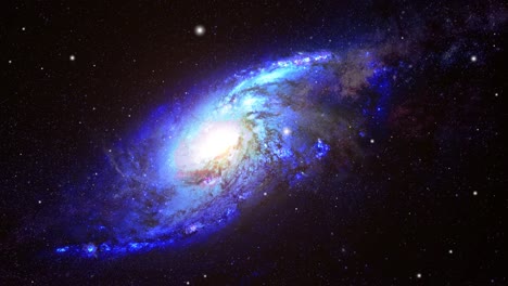 Galaxie-Bewegt-Sich-Inmitten-Eines-Universums-Voller-Tierischer-Sterne