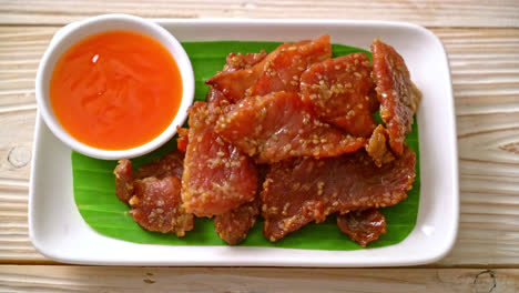 sun-dried-pork-with-sauce