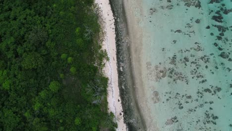 Verkleinern-Sie-Die-Luftaufnahme-Des-Wunderschönen-Fidschi-Strandes
