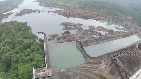 A-view-of-Massanjore-Dam-also-known-as-Canada-Dam-at-Dumka-in-Jharkhand,-India