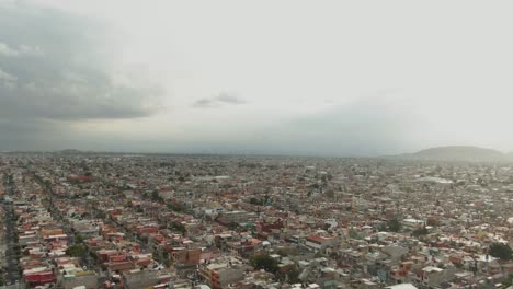 Drohne-Luftaufnahme-Mexiko-Stadt-Verwüstet