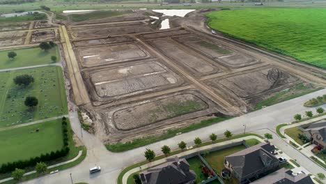 Aerial-video-of-a-construction-site-in-Northlake-Texas