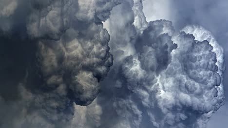 thick-clouds-in-the-sky-and-a-thunderstorm-that-flashed-up