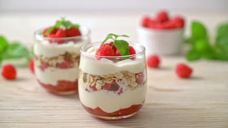 fresh-raspberry-and-yogurt-with-granola---Healthy-food-style