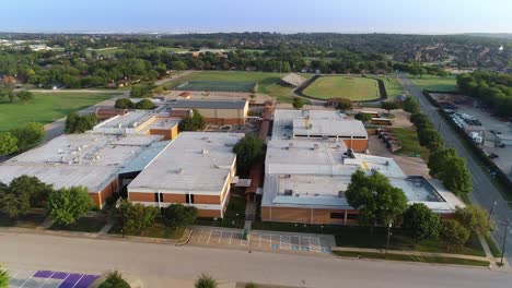 Aerial-video-of-Keller-Middle-School