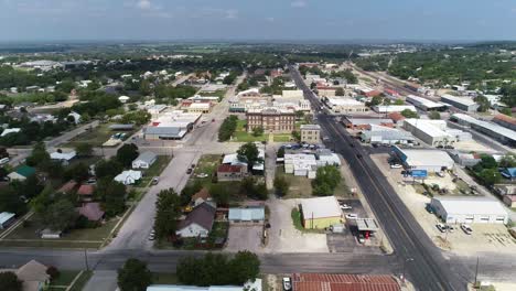 Aerial-view-of-Goldthwaite-with-focus-on-the-Mills-County-District-Clerk’s-Office